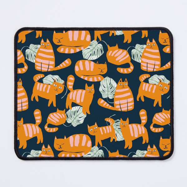 Item preview, Whimsicat #illustration #animalprint #pattern designed and sold by 83oranges.com.