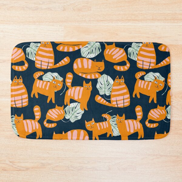 Item preview, Whimsicat #illustration #animalprint #pattern designed and sold by 83oranges.com.
