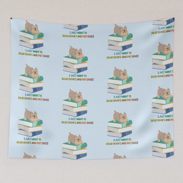Item preview, Books and dogs designed and sold by MiMiartstudio.