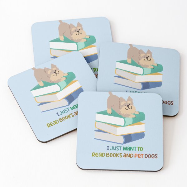 Item preview, Books and dogs designed and sold by MiMiartstudio.