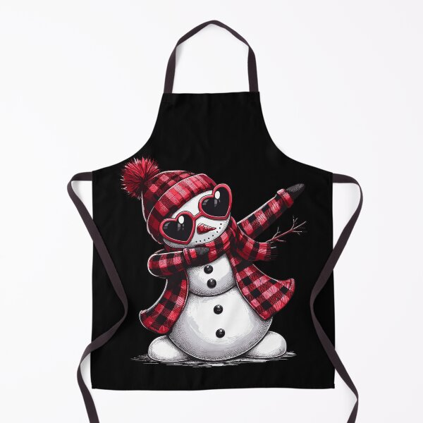 Item preview, Dabbing Dance Snowman Buffalo Plaid Heart Sunglasses designed and sold by Artistoos.