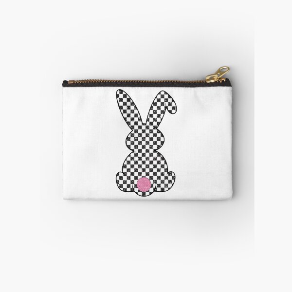 Item preview, checkerboard bunny designed and sold by jkrphoto.