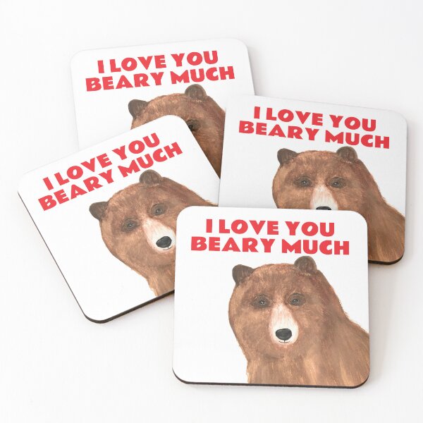 Item preview, I love you beary much designed and sold by Artbymonika.