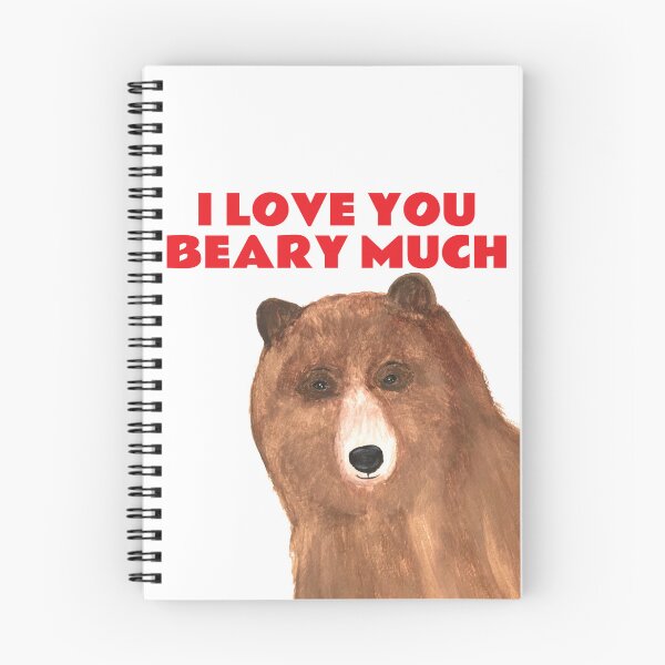 Item preview, I love you beary much designed and sold by Artbymonika.