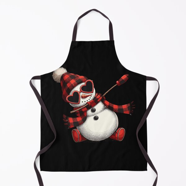 Item preview, Dabbing Dance Snowman Buffalo Plaid Heart Sunglasses designed and sold by Artistoos.