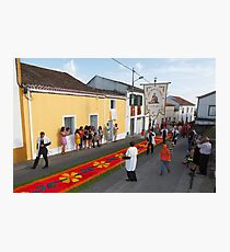 Catholic procession Photographic Print