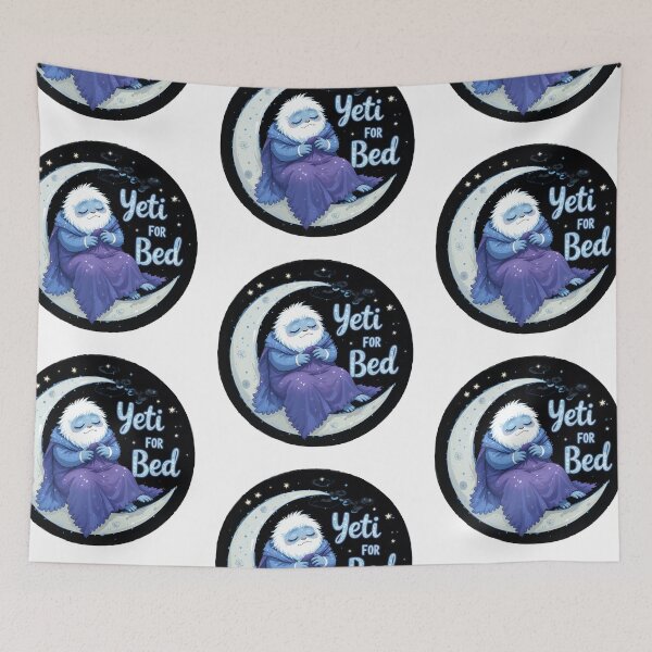 Item preview, Yeti For Bed designed and sold by MagicWander.