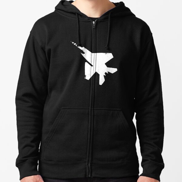 Fighter Jet T Zipped Hoodie