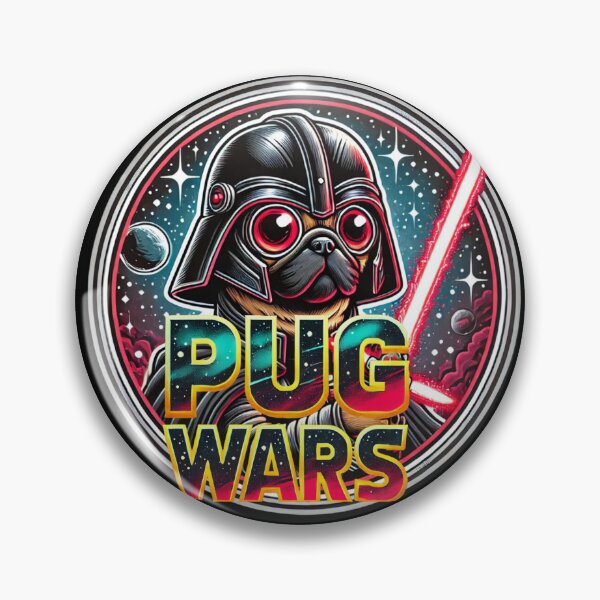 Item preview, Pug Wars: The Wrinkle Awakens designed and sold by Nauert's.