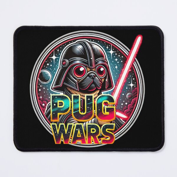 Item preview, Pug Wars: The Wrinkle Awakens designed and sold by Nauert's.