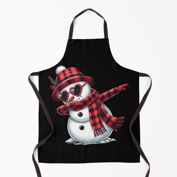 Item preview, Dabbing Dance Snowman Buffalo Plaid Heart Sunglasses designed and sold by Artistoos.