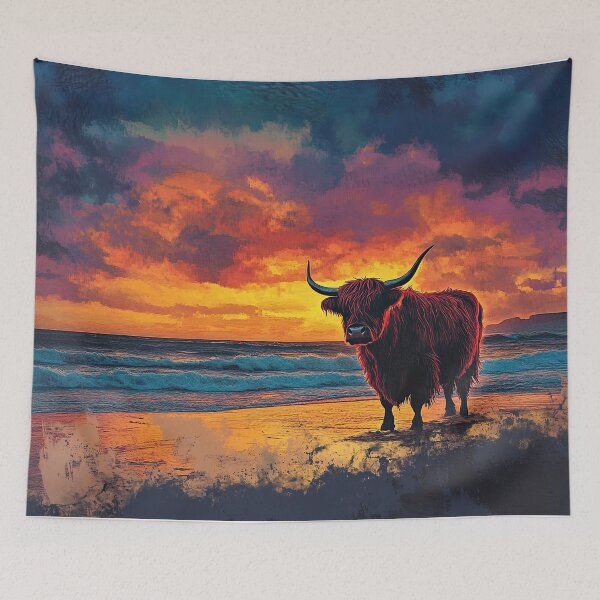 Item preview, Highland Cow designed and sold by ArtHouseNiklas.