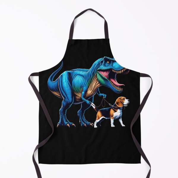 Item preview, Funny Dinosaur Beagle Walking Dog Lover designed and sold by Kimberley King Art  King Art.