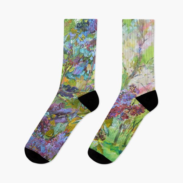 Item preview, Great view of lilac garden designed and sold by andrii kutsachenko.