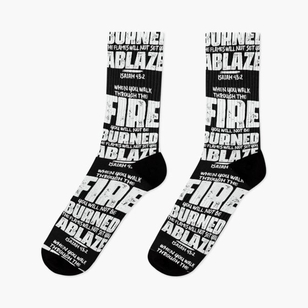Item preview, Isaiah 43:2 When You Walk Through The Fire You Will Not Be Burned designed and sold by plushism.