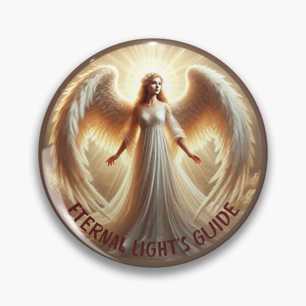 Item preview, Eternal Light's Guide Angel of Guidance Celestial Guardian Divine Light Guardian Angel designed and sold by TolgaSal.