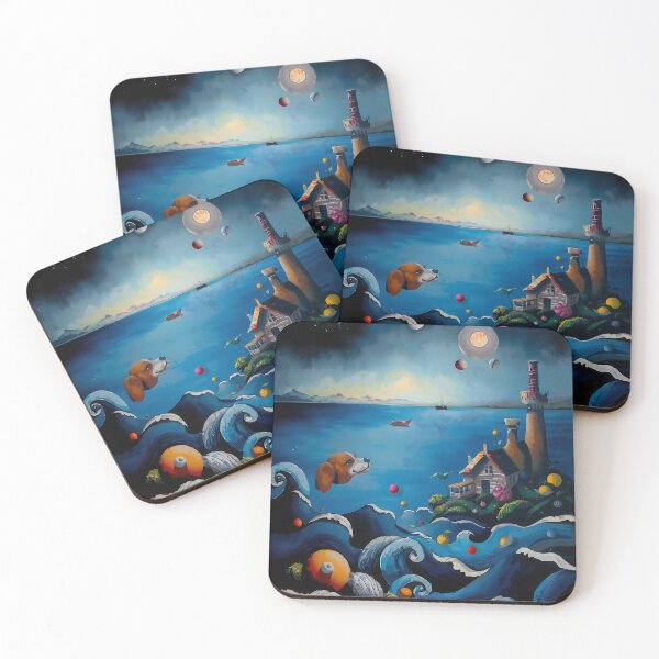 Item preview, Bioluminescent Canine Dreamscape designed and sold by PanoramaPrints.