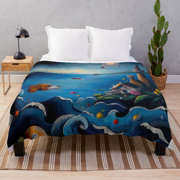 Item preview, Bioluminescent Canine Dreamscape designed and sold by PanoramaPrints.