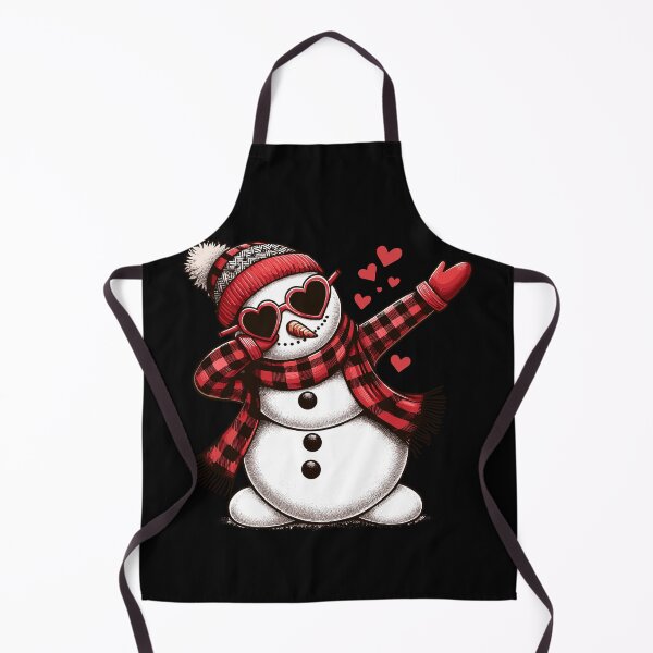 Item preview, Dabbing Dance Snowman Buffalo Plaid Heart Sunglasses designed and sold by Artistoos.