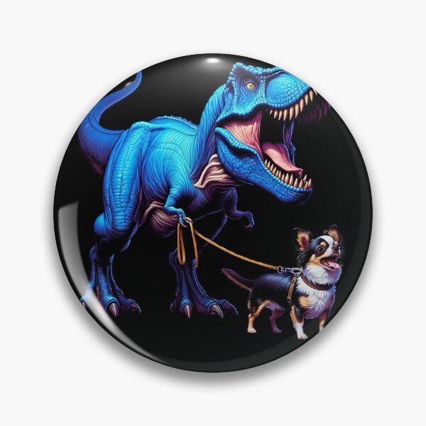 Item preview, Funny Dinosaur Chihuahua Walking Dog Lover designed and sold by Kimberley King Art  King Art.