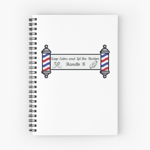 Item preview, Keep Calm and Let the Barber Handle It Barber Pole designed and sold by JakubArtysta.