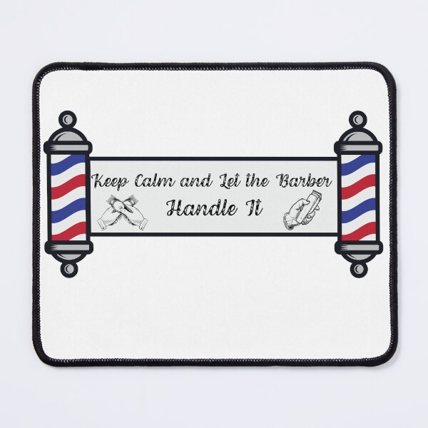 Item preview, Keep Calm and Let the Barber Handle It Barber Pole designed and sold by JakubArtysta.
