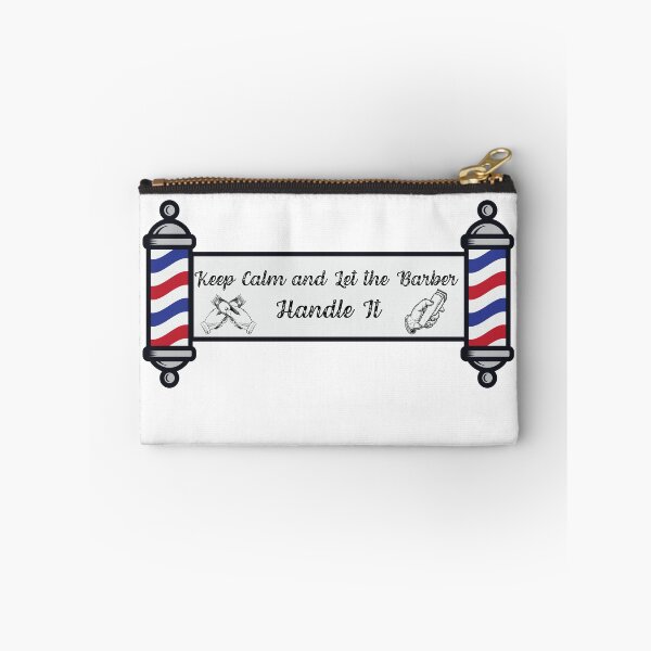 Item preview, Keep Calm and Let the Barber Handle It Barber Pole designed and sold by JakubArtysta.