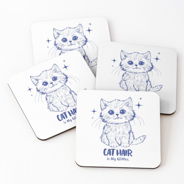 Item preview, Cat Hair Is My Glitter designed and sold by Glint-Design.