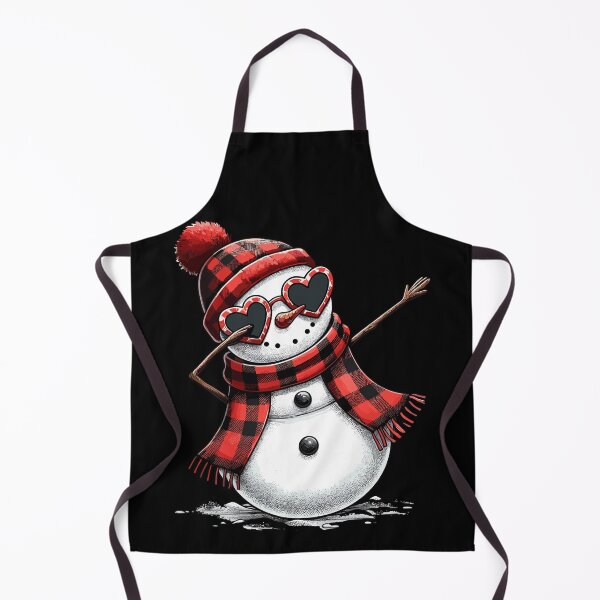 Item preview, Dabbing Dance Snowman Buffalo Plaid Heart Sunglasses designed and sold by Artistoos.