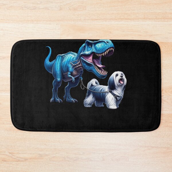 Item preview, Funny Dinosaur Havanese Walking Dog Lover designed and sold by Kimberley King Art  King Art.