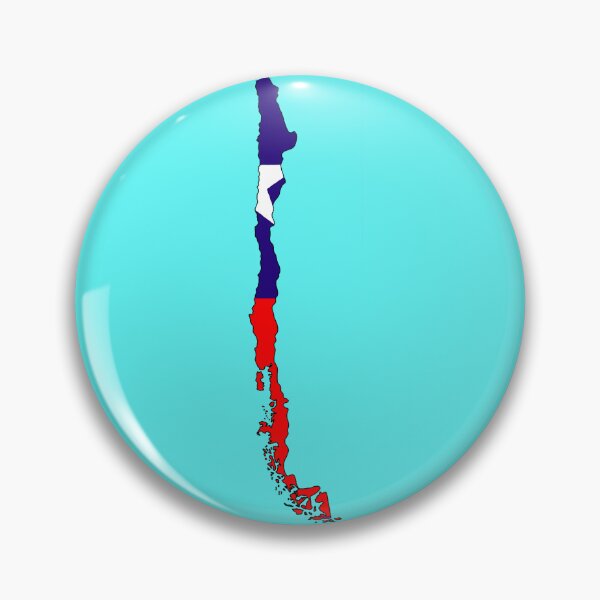 Item preview, Map of Chile with Chilean Flag designed and sold by Havocgirl.