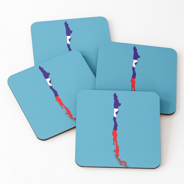 Item preview, Map of Chile with Chilean Flag designed and sold by Havocgirl.