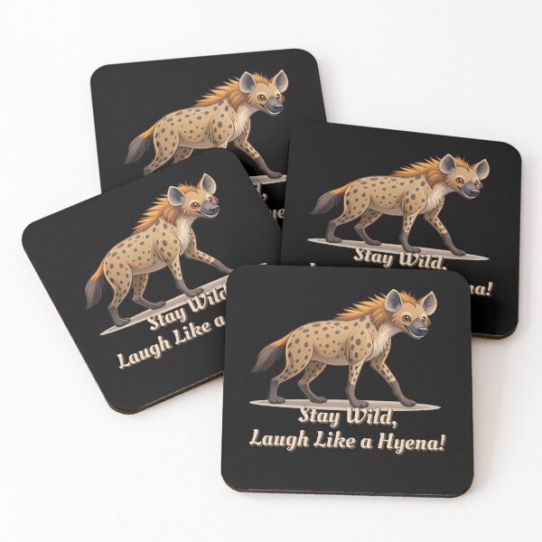 Item preview, animales hiena designed and sold by EuropeanPrints.