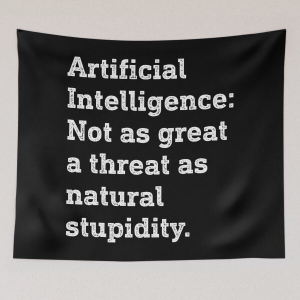 Item preview, Artificial Intelligence Funny Humor designed and sold by WhistleCloset.