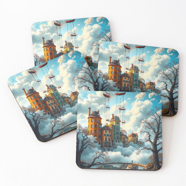 Item preview, Azure Dreamscape City designed and sold by PanoramaPrints.