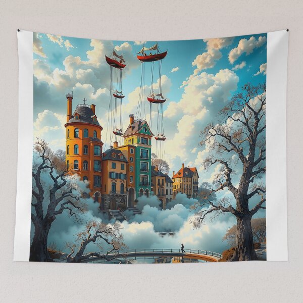 Item preview, Azure Dreamscape City designed and sold by PanoramaPrints.