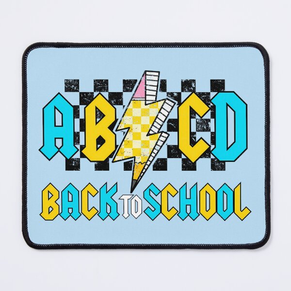 Item preview, ABCD Back to School-Retro Lightning Bolt Teacher designed and sold by GroovyFusion.