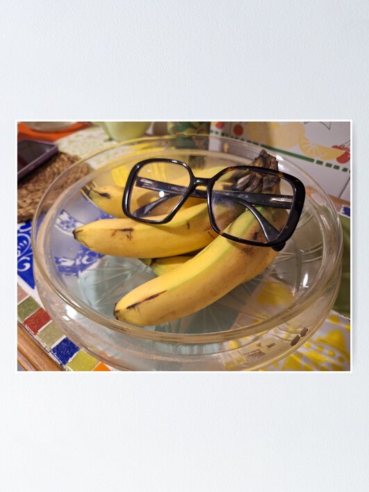 Thumbnail 1 of 3, Poster, Reading Bananas designed and sold by Tepeni.