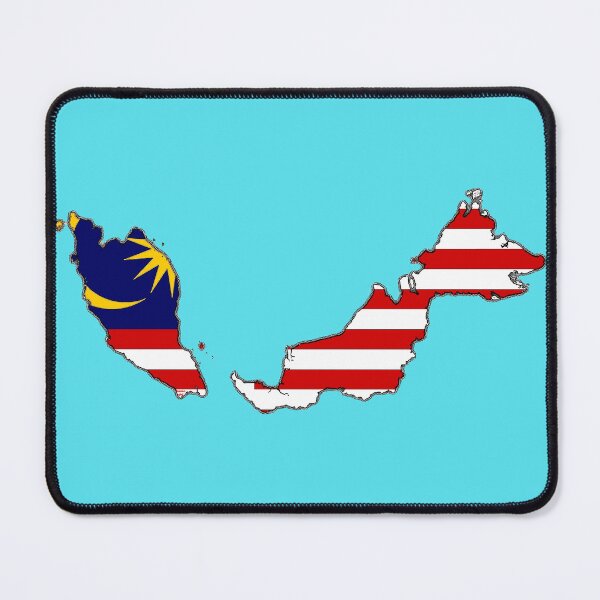 Item preview, Malaysia Map with Malaysian Flag designed and sold by Havocgirl.