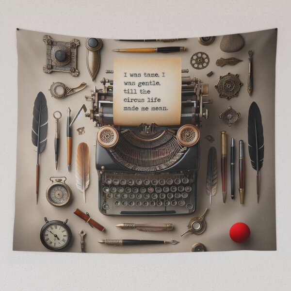 Item preview, The Circus Life Made Me Mean designed and sold by PopCultureArtShop.