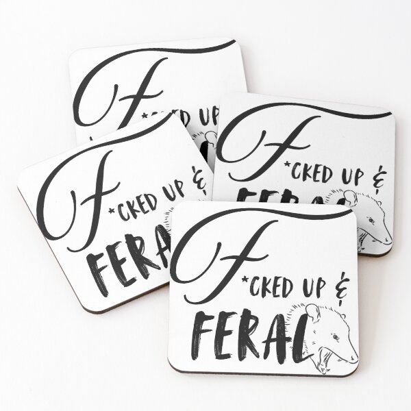 Item preview, F'ed Up & Feral designed and sold by fullpruf.