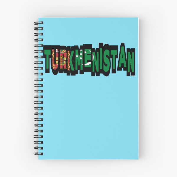 Item preview, Turkmenistan Font with Turkmen Flag designed and sold by Havocgirl.