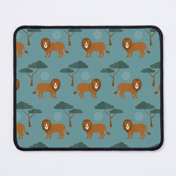 Item preview, Lions on blue designed and sold by reneesillus.