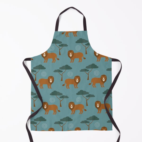 Item preview, Lions on blue designed and sold by reneesillus.