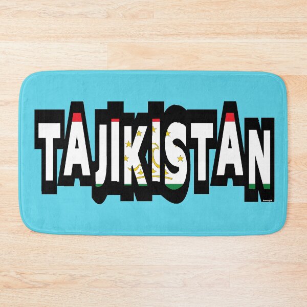 Item preview, Tajikistan Font with Tajik Flag designed and sold by Havocgirl.