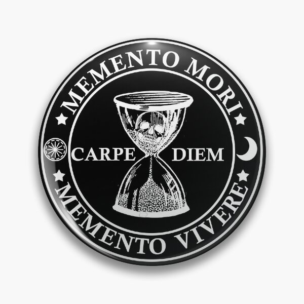 Artikel-Vorschau von Memento mori memento vivere carpe diem lateinische Zitate mit Sprüchen, designt und verkauft von Alexaltay.