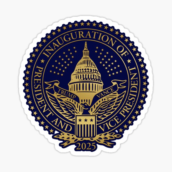 Item preview, Trump Vance 2025 Inauguration GOLD designed and sold by VSZNGRFX.