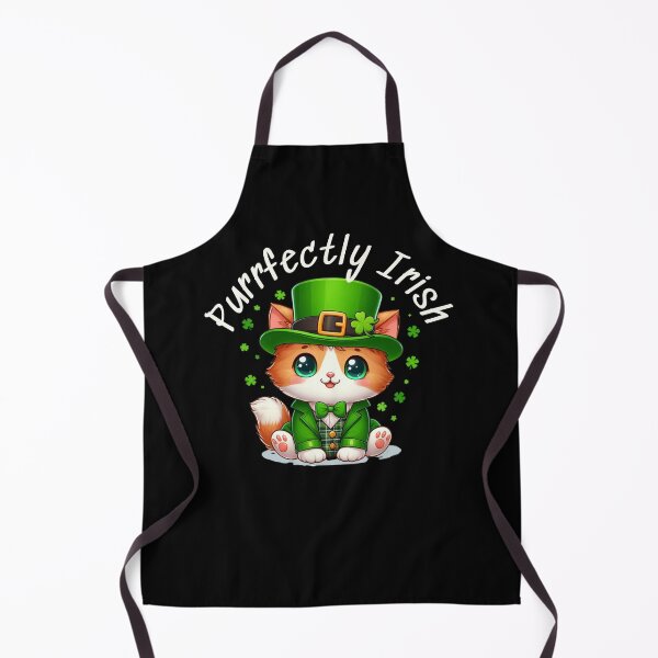 Item preview, Purrfectly Irish St. Patrick's Day Cute Cat designed and sold by CharismaSklep.
