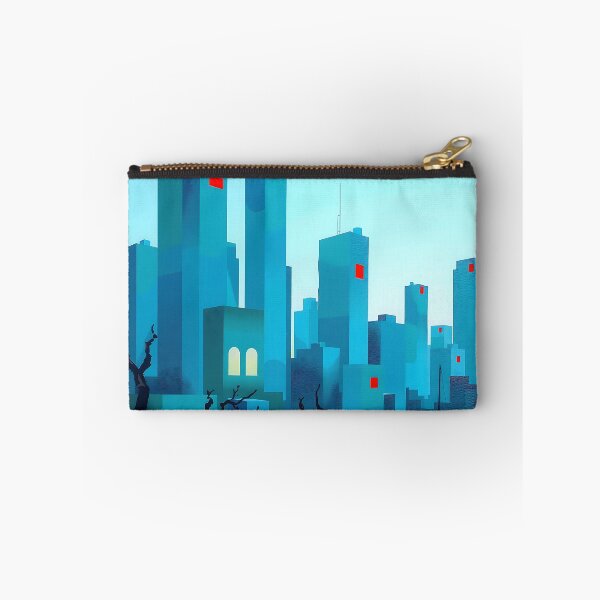 Item preview, Azure Serenity Cityscape designed and sold by PanoramaPrints.