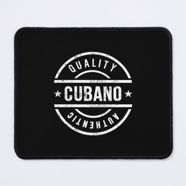 Item preview, Cubano - Retro badge in white (Grunge)  designed and sold by CUBATSHIRT.